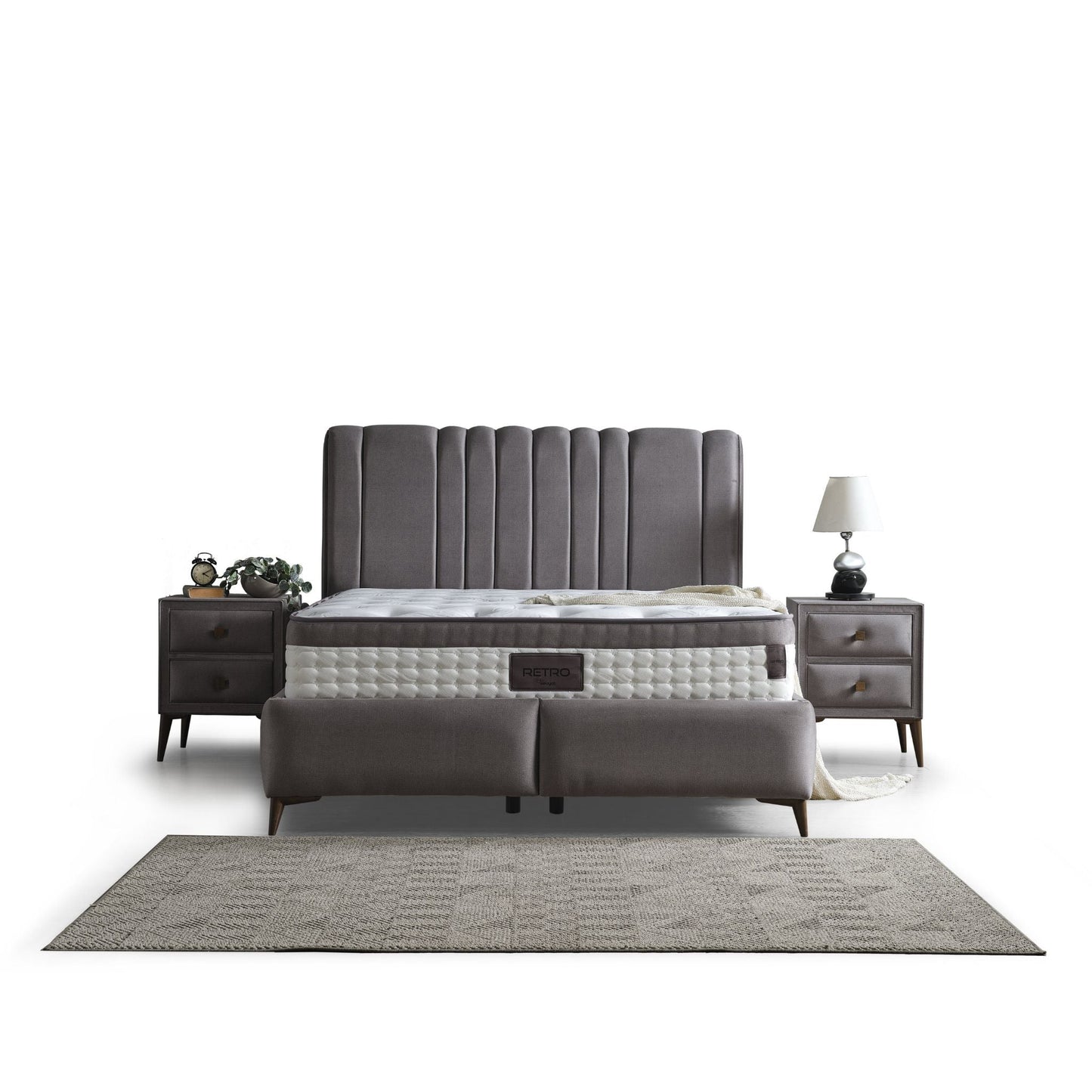 Retro Boxspringbett