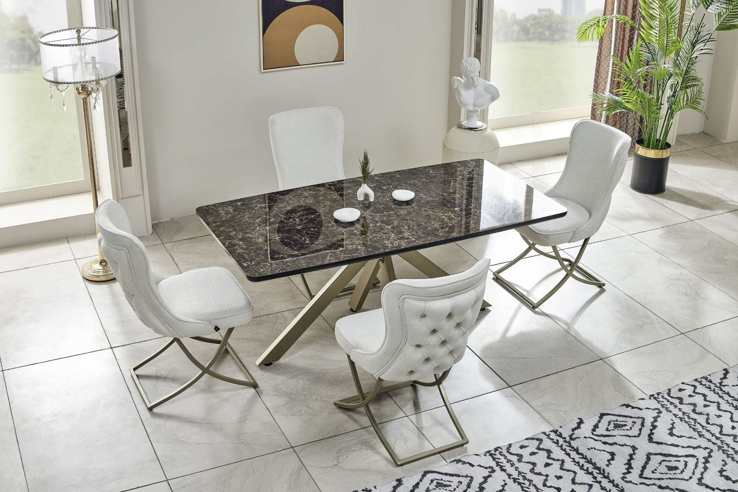 Karla Soft Esstisch-Set