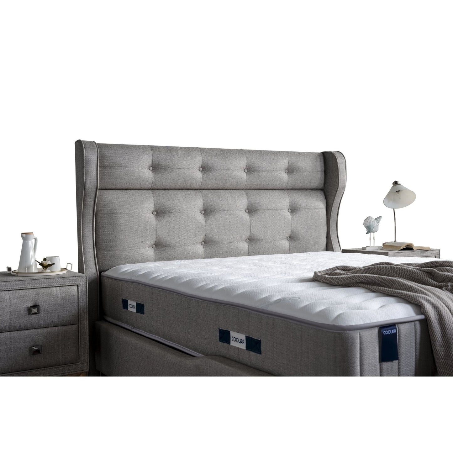 Cooler Comfort Boxspringbett