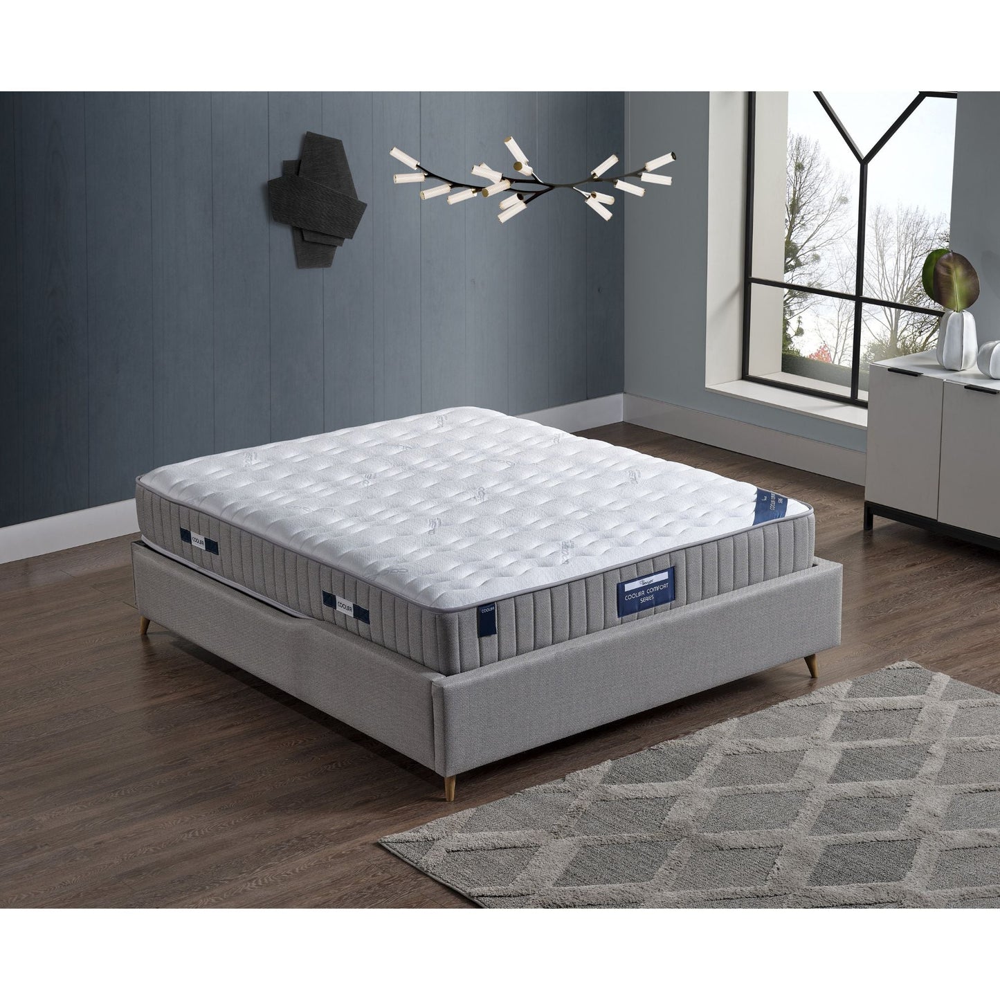 Cooler Comfort Boxspringbett