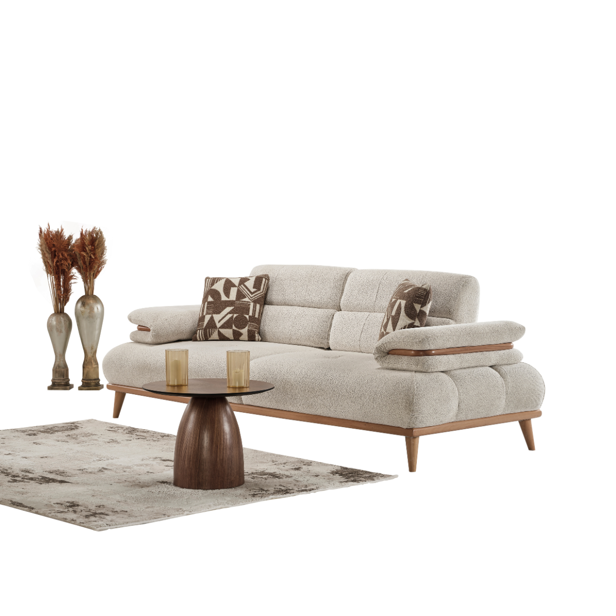 Borneo Sofa-Set 3+2+1