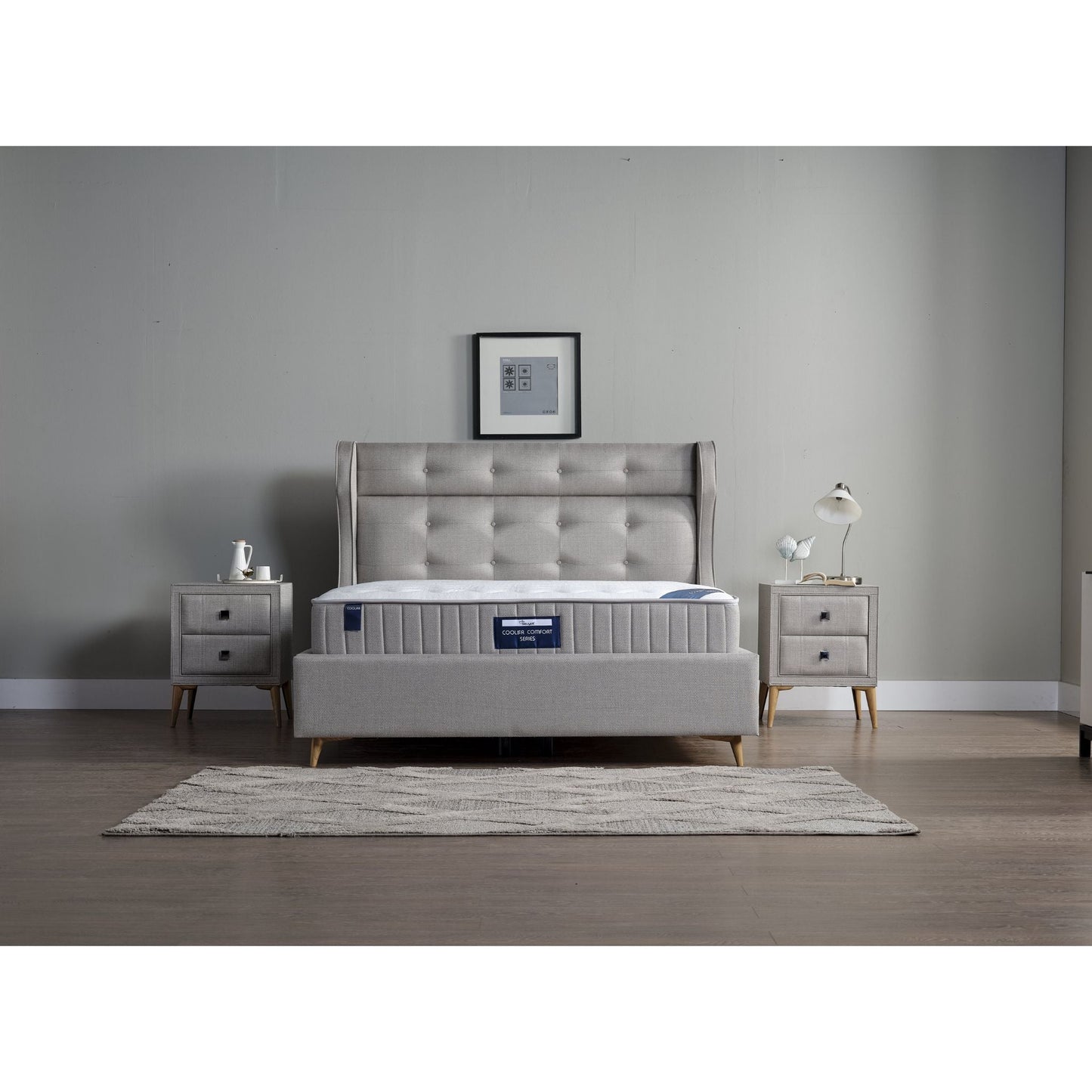 Cooler Comfort Boxspringbett