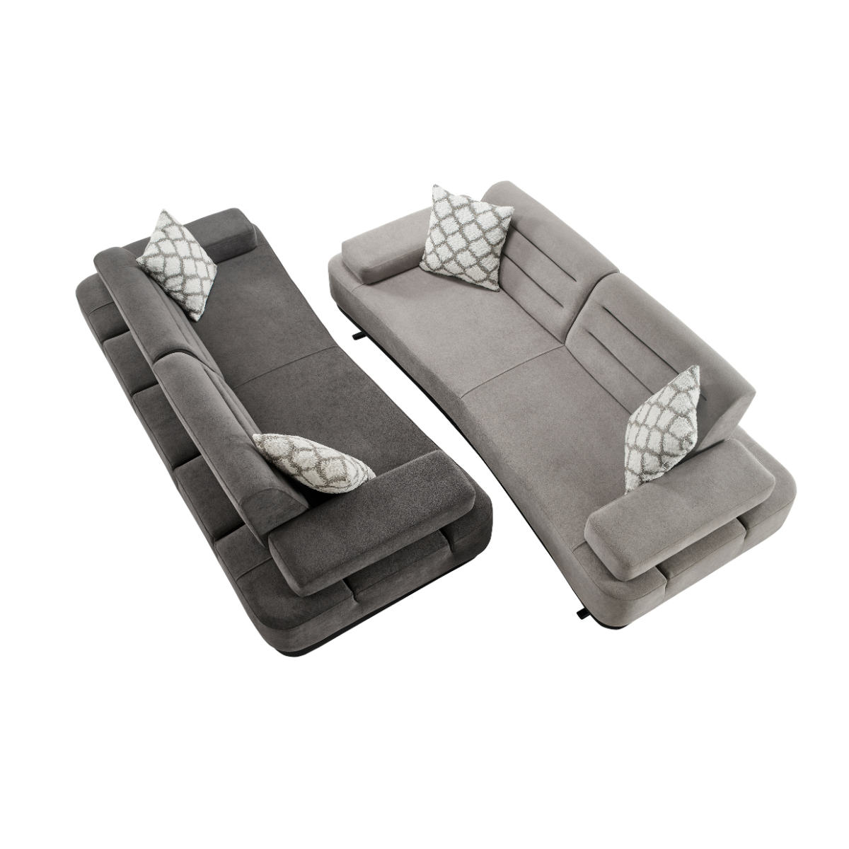 Lugano Sofa-Set 3+3+1