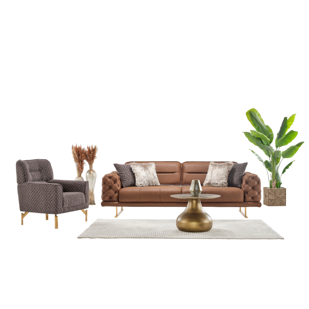 Toscana Sofa-Set 3+2+1