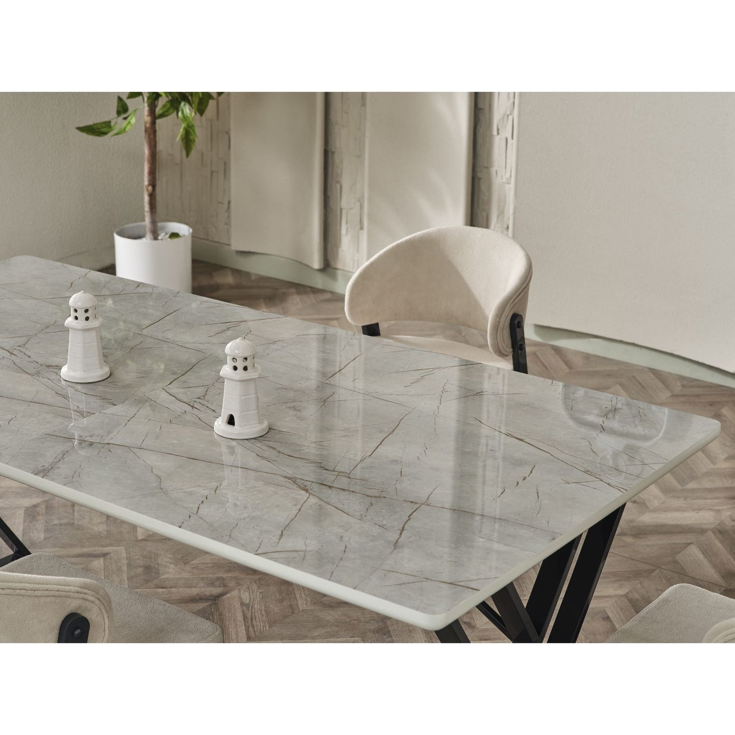 Luna Soft Esstisch-Set