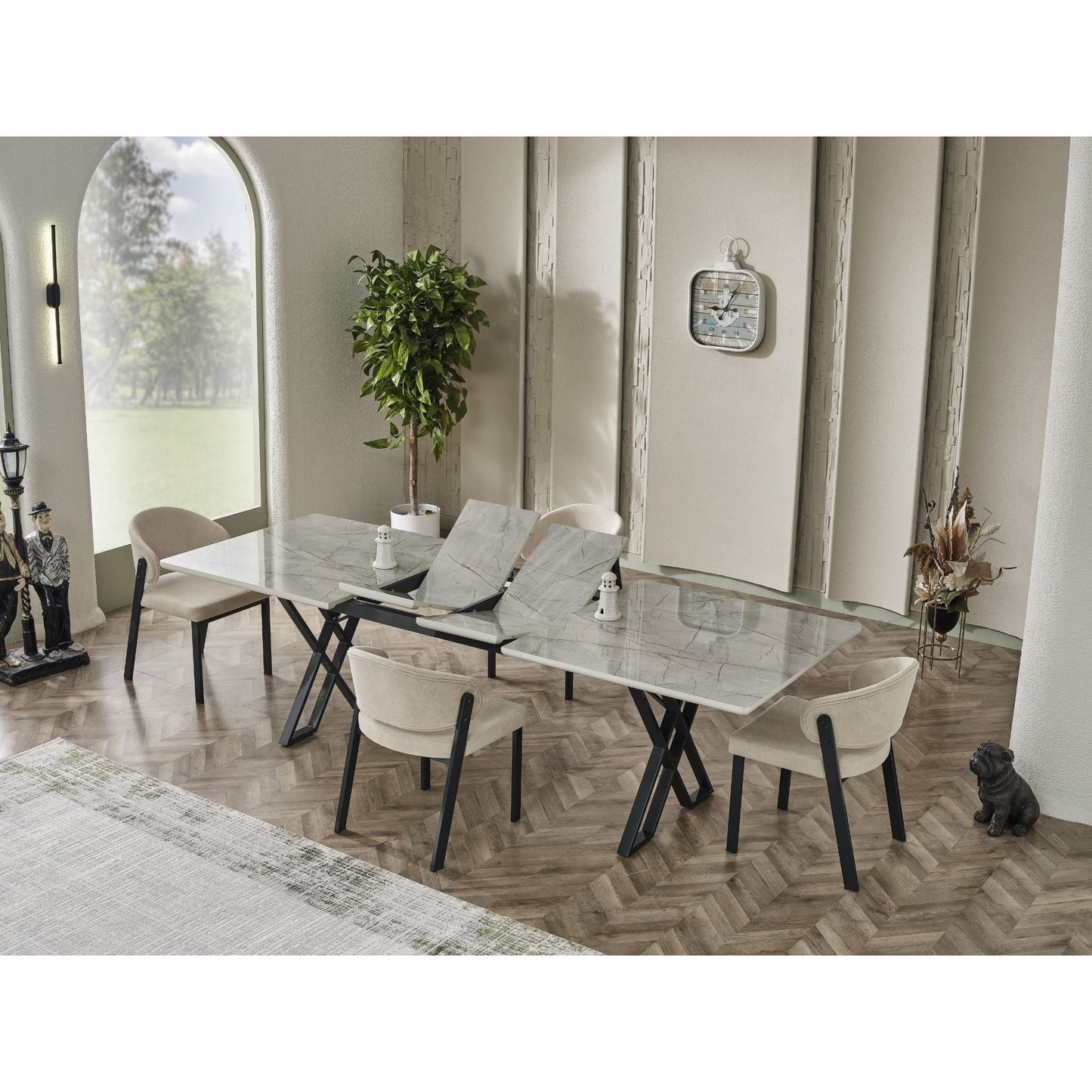 Luna Soft Esstisch-Set