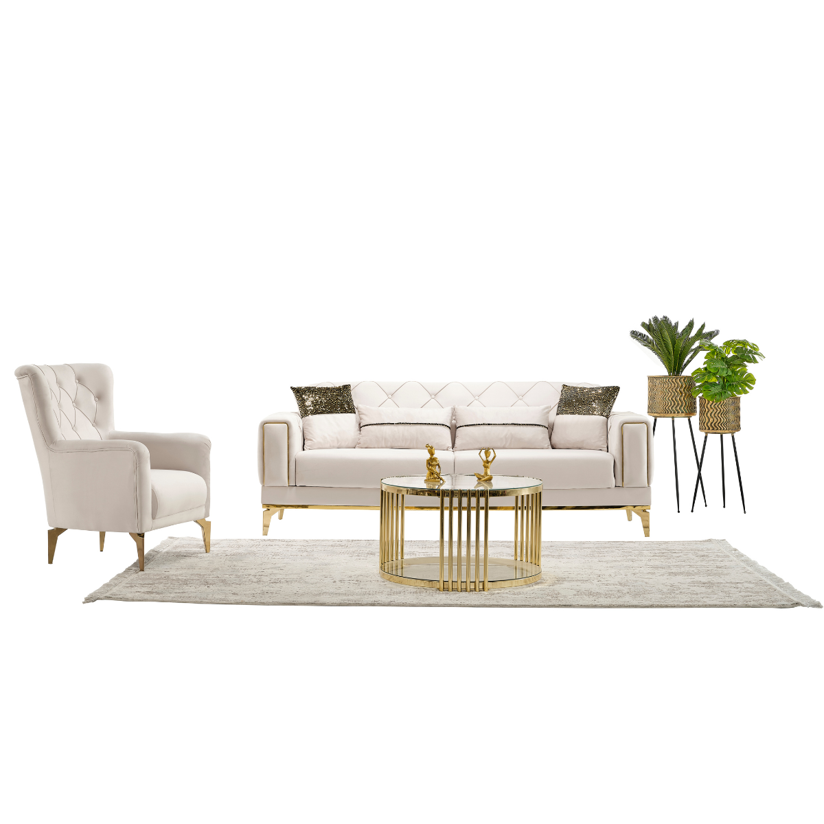 Valeria Sofa-Set 3+2+1