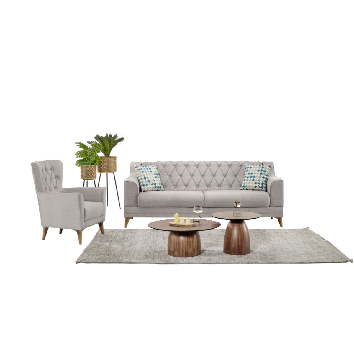 Grand Sofa-Set 3+2+1