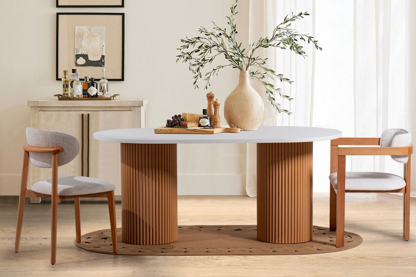 Pirinta Esstisch Braun