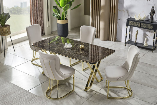 Luna Elite Esstisch-Set 180x90