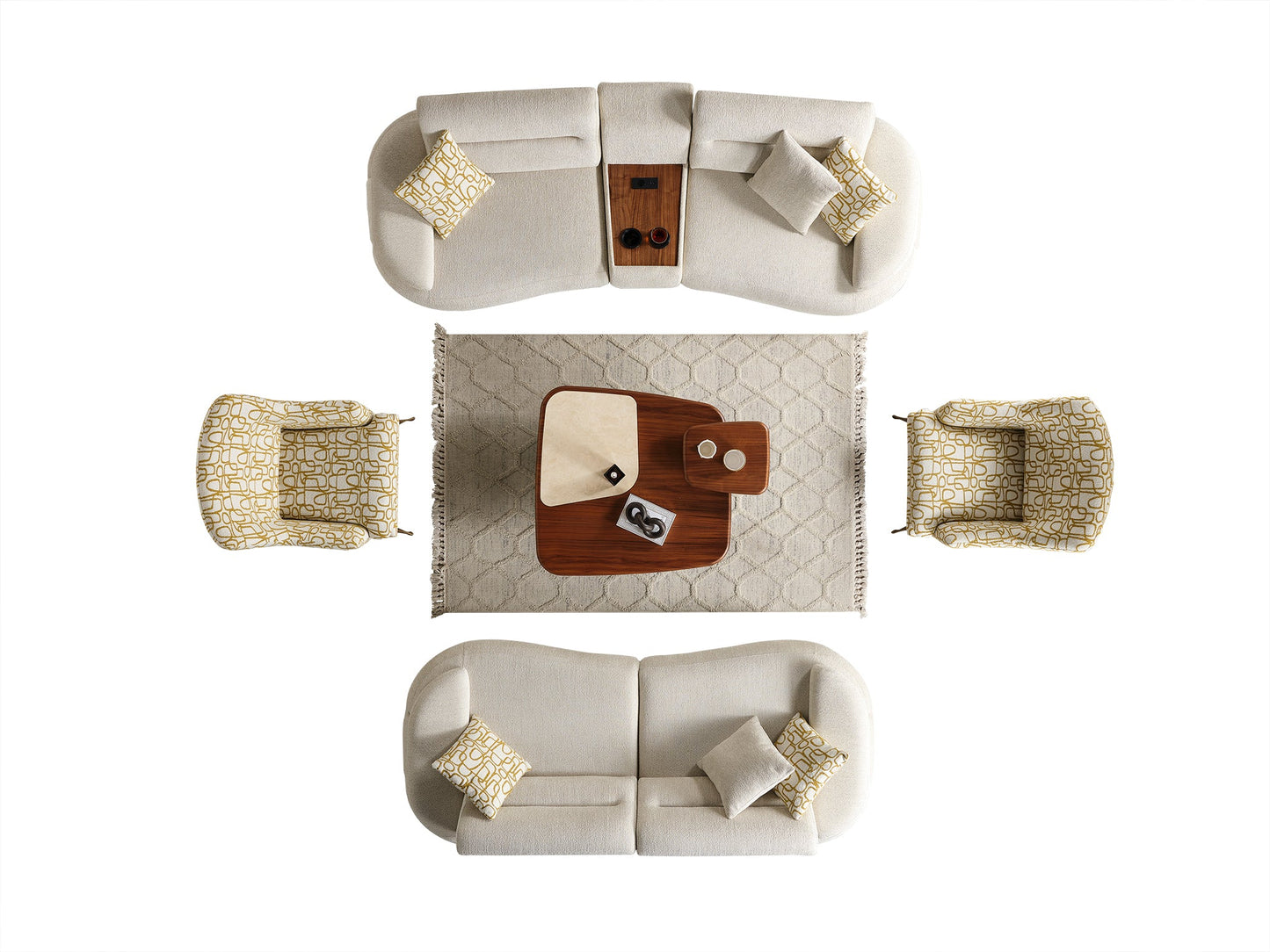 Lotus Sofa Set